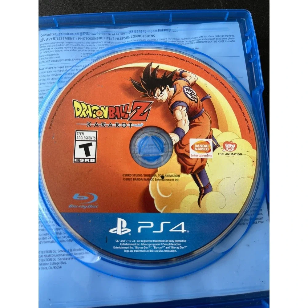 Dragon Ball Z Kakarot Playstation 4 Action Fighting Game